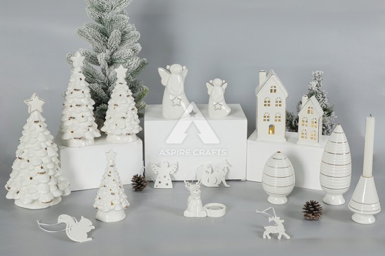 Cute and Colorful Ceramic Christmas Crafts