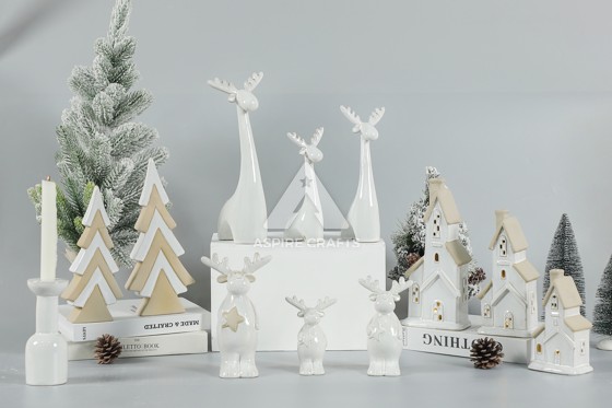 Unique Design Ceramic Christmas Crafts for Your Home