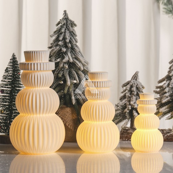 Translucent Ceramic Christmas Tree Decor