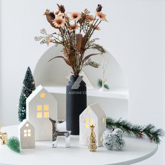 Winter Wonderland Ceramic House Decor