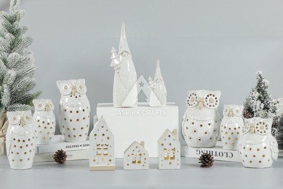 High-end Ceramic Crafts for a Luxurious Christmas