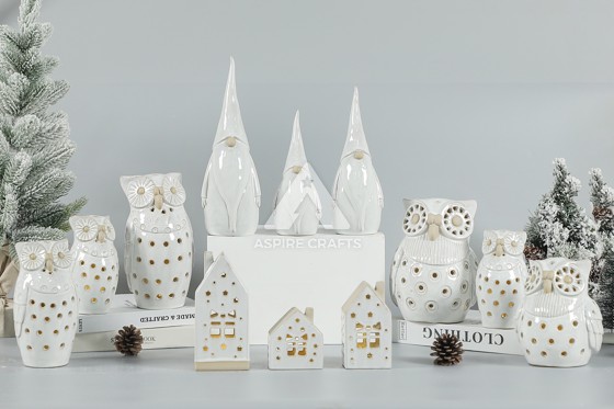 Holiday Decoration: Unique Ceramic Christmas Crafts