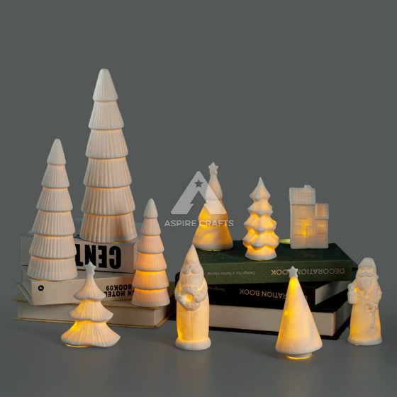 Festive Ceramic Tree, Perfect for Holiday Display