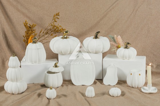 Handcrafted Ceramic Pumpkins: Perfect for Easter Decorations