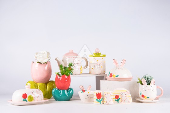 Flower Holder: Easter Rabbit Cup