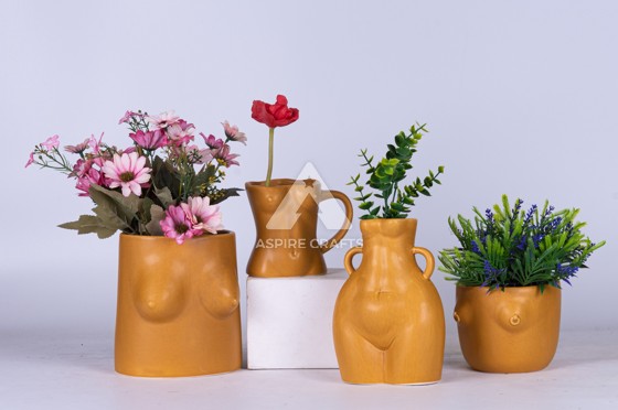 Versatile Ceramic Planter for Indoor and Outdoor Gardens