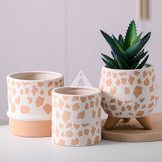 Floral Garden Pot