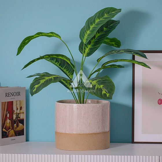 Blossoming Ceramic Pot