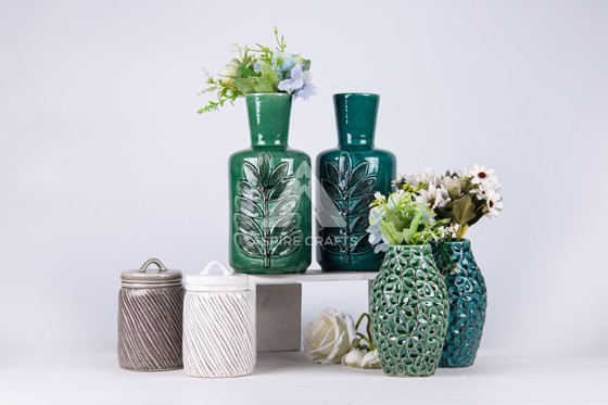 Elegant Outdoor Garden Ceramic Vase