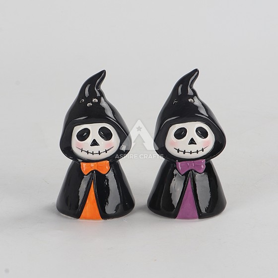 Ceramic Halloween Ghostly Spirit Ornament