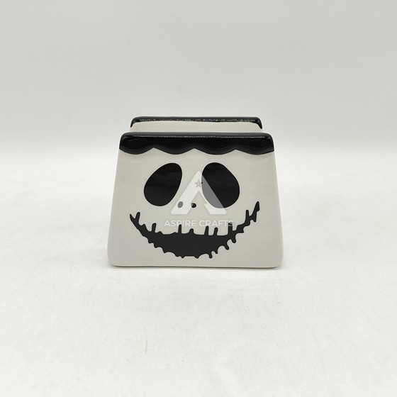 Ceramic Halloween Ghost Pattern Ornament