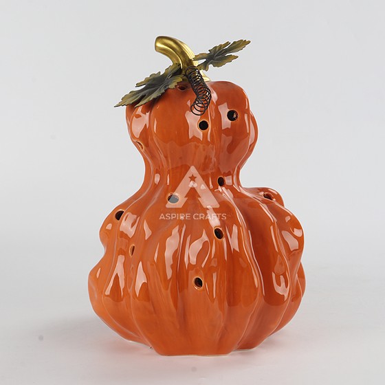 Bountiful Ceramic Harvest Figurine