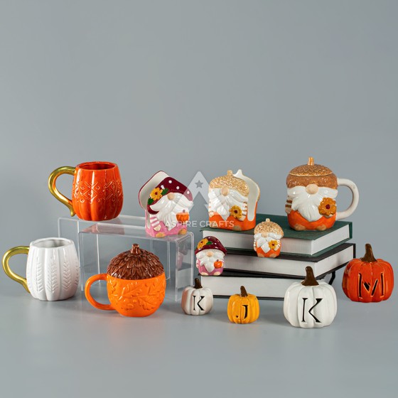 Ceramic Harvest Festival Cups: Celebrate the Bounty in Style