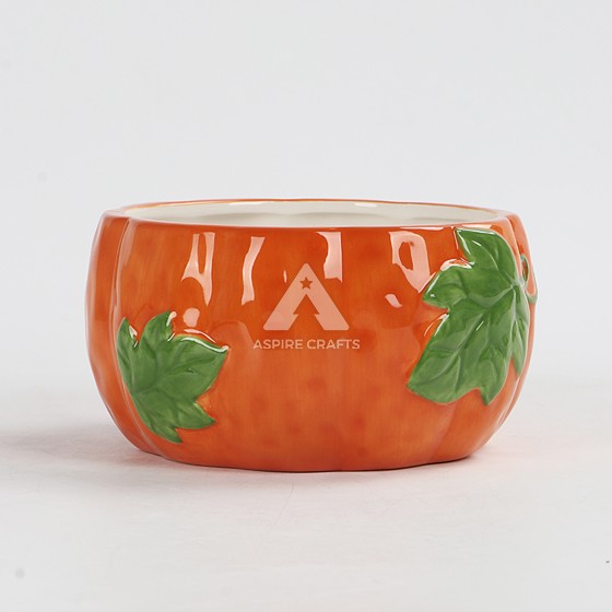 Decorative Ceramic Harvest Theme Bowl