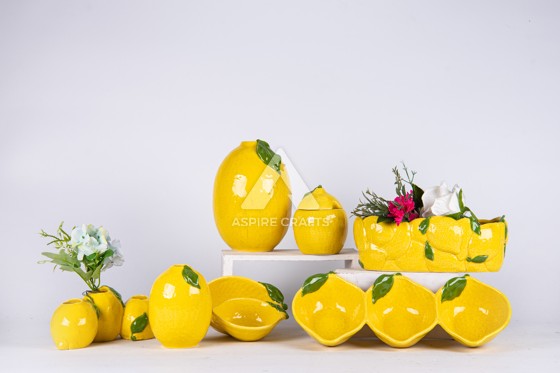 Juicy Lemon Garden Pot