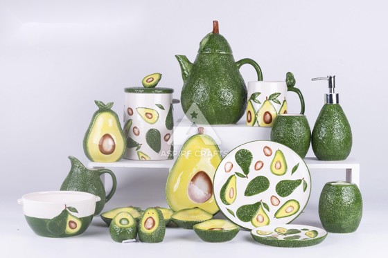 Ceramic Avocado Decor: A Chic Touch for Your Home