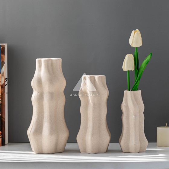 Casual Clay Ceramic Vase