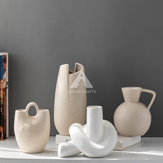 Understated Clay Ceramic Vase