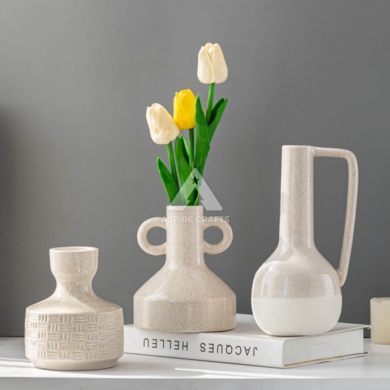 Casual Clay Tone Vase