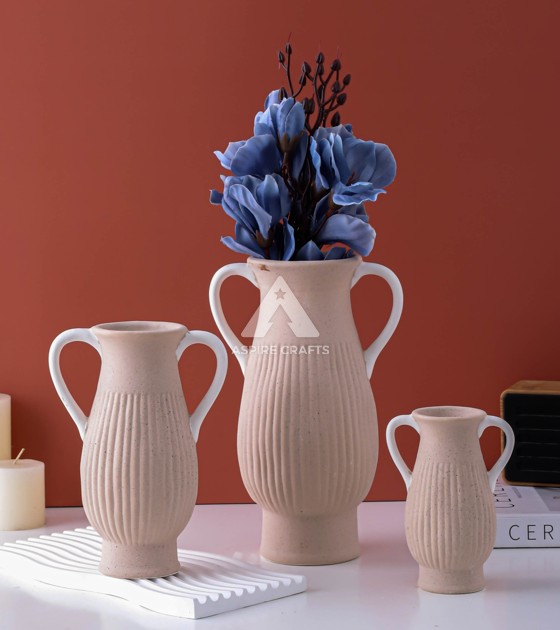 Natural Clay Decorative Vase