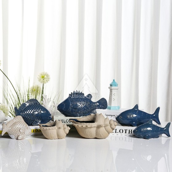 Ceramic Ocean Fish - Glaze Transformations