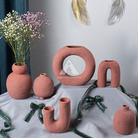 Unique Ceramic Vase with Hidden Candleholder Surprise