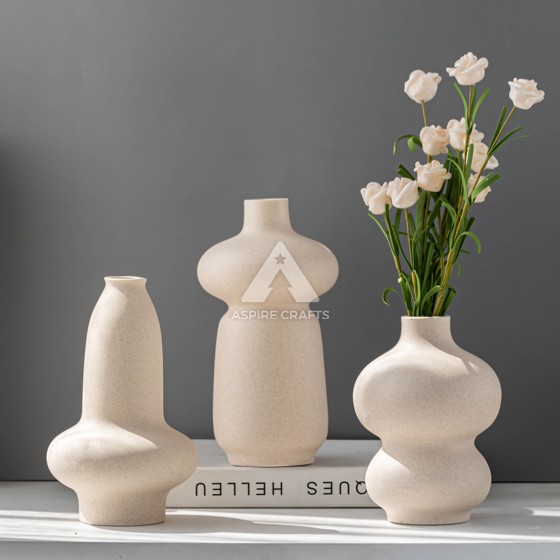 Authentic Light Clay Vase