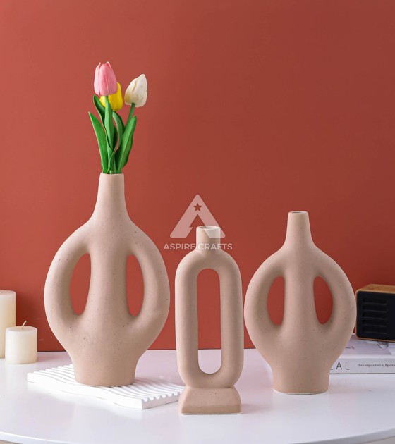 Terracotta Tone Pot Vase