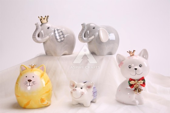 Adorable Ceramic Animal Ornaments: Sweetening Your Home