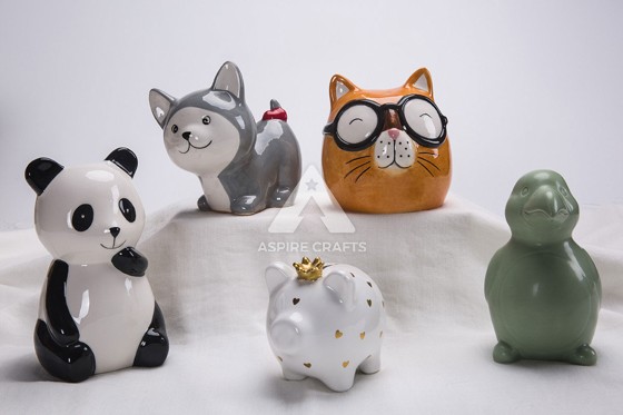 Hand-Painted Ceramic Animals: Colorful Expressions of Creativity