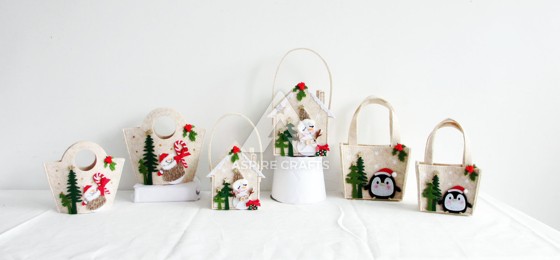 Handwoven Christmas Delights Carrier