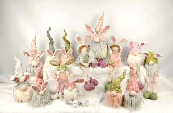 Springtime Textile Delight - Easter Charms