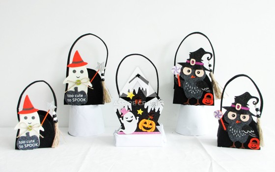 Mystical Fabric Designs for Halloween Carriers