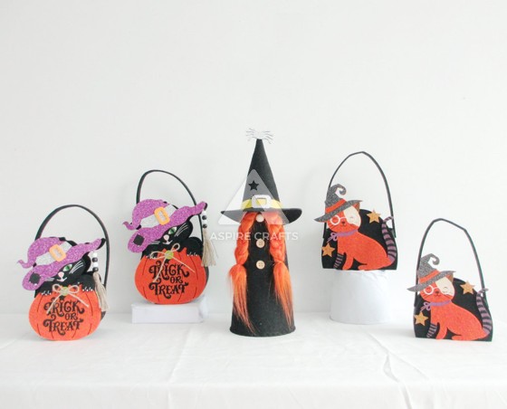 Spooky Textile Art for Witchy Bags