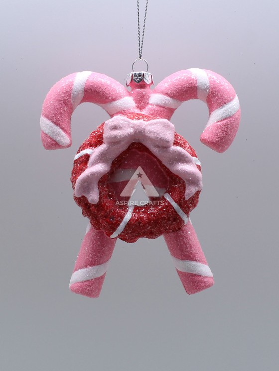 Polystyrene & Polypropylene Christmas Candy Cane