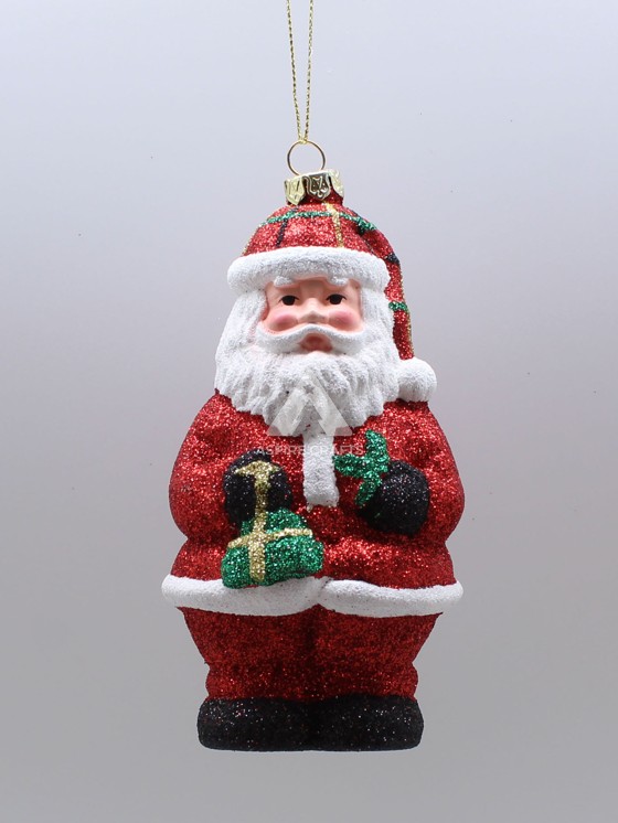 Festive Polystyrene & Polypropylene Santa Claus Figure