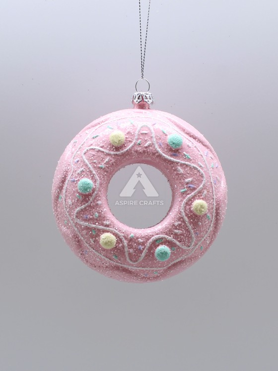 Delightful Polystyrene & Polypropylene Christmas Donut