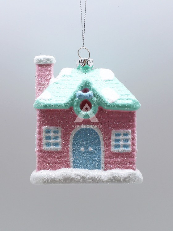 Charming Polystyrene & Polypropylene Christmas Cottage