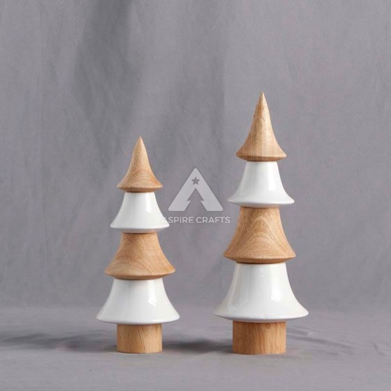 Handcrafted Timber Tree Decor