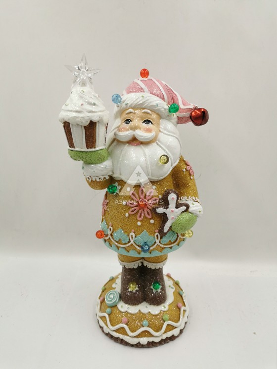 Polyresin Santa Figurines: Enchanting