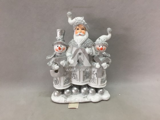 Polyresin Santa Masterpieces: Enchanting Figurines