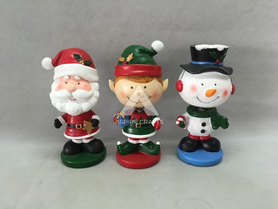 Eco-Friendly Synthetic Polyresin Santa Claus