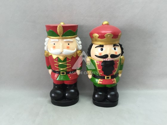 Eco-Friendly Synthetic Polyresin Santa Claus Figures