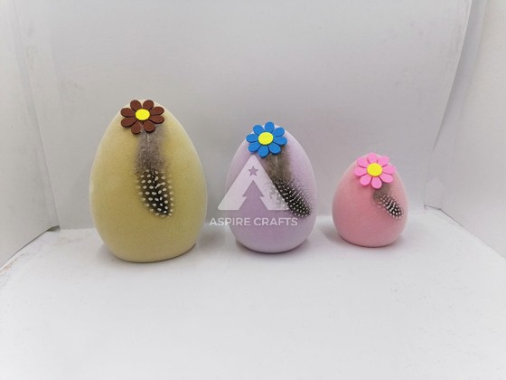 Unique Synthetic Polyresin Easter Eggs