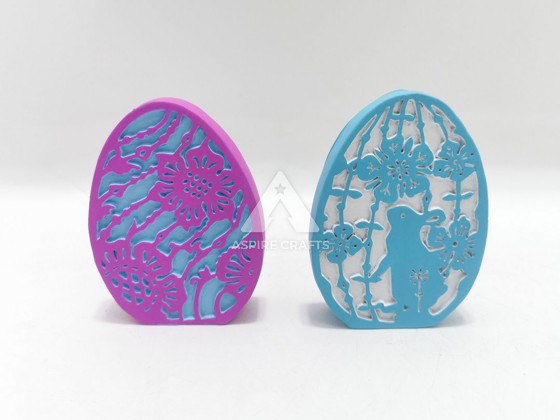 Charming Synthetic Polyresin Decorative Easter Eggs