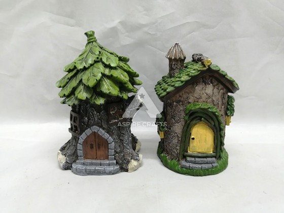 Polyresin Garden Cottage Ornament