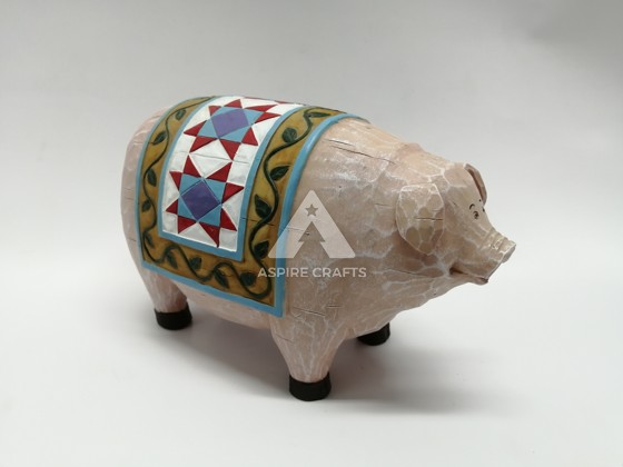 Polyresin Garden Piggy: A Charming Addition to Your Outdoor Space