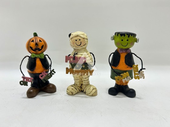 Synthetic Polyresin Halloween Fairy Ornaments