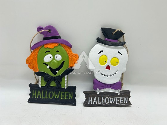 Synthetic Polyresin Halloween Sprite Ornaments