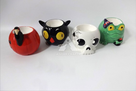 Halloween Themed Synthetic Polyresin Cup